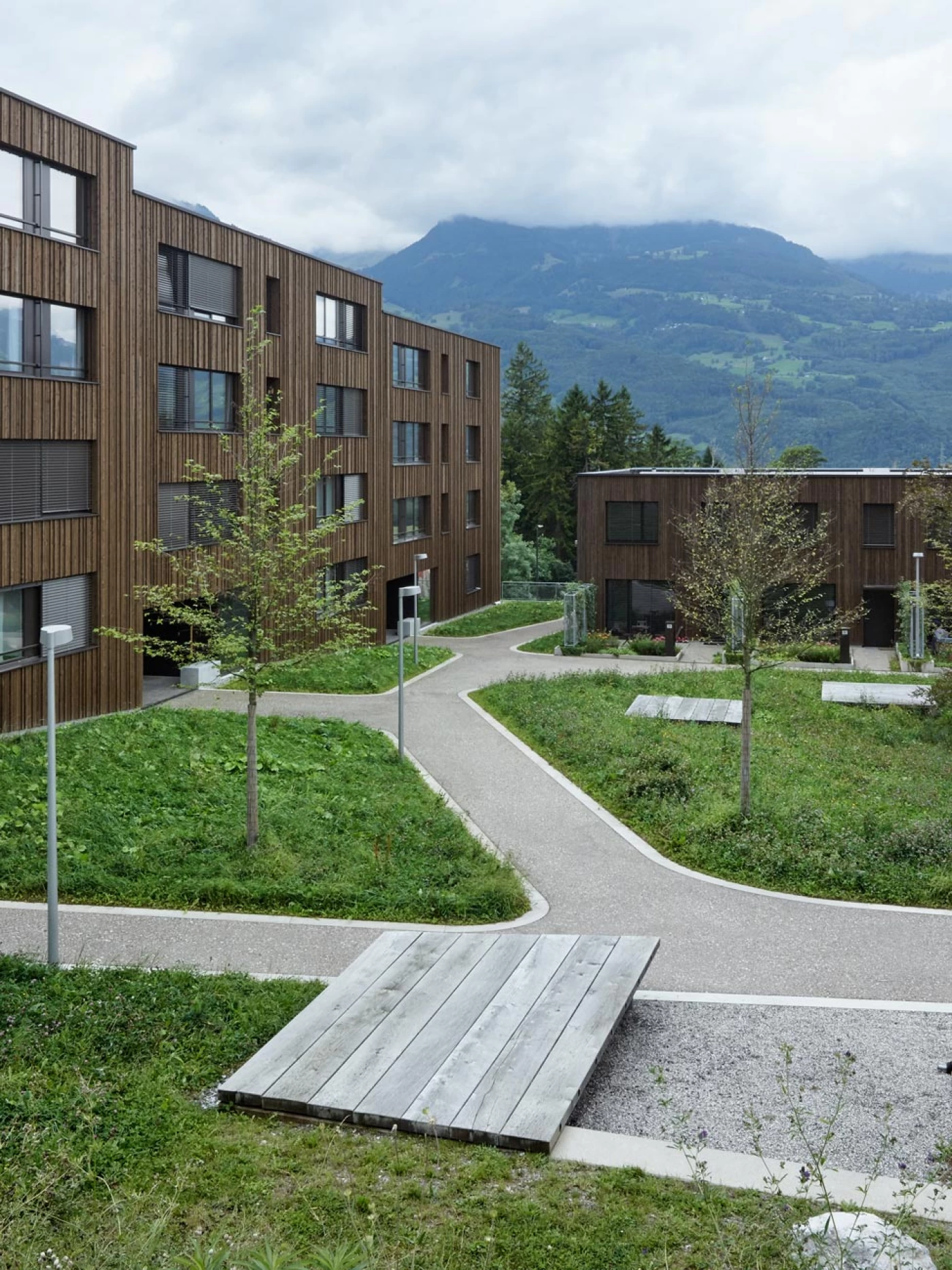 Landschaftsarchitektur Wohnüberbauung Möliholz, Vaduz (FL)
