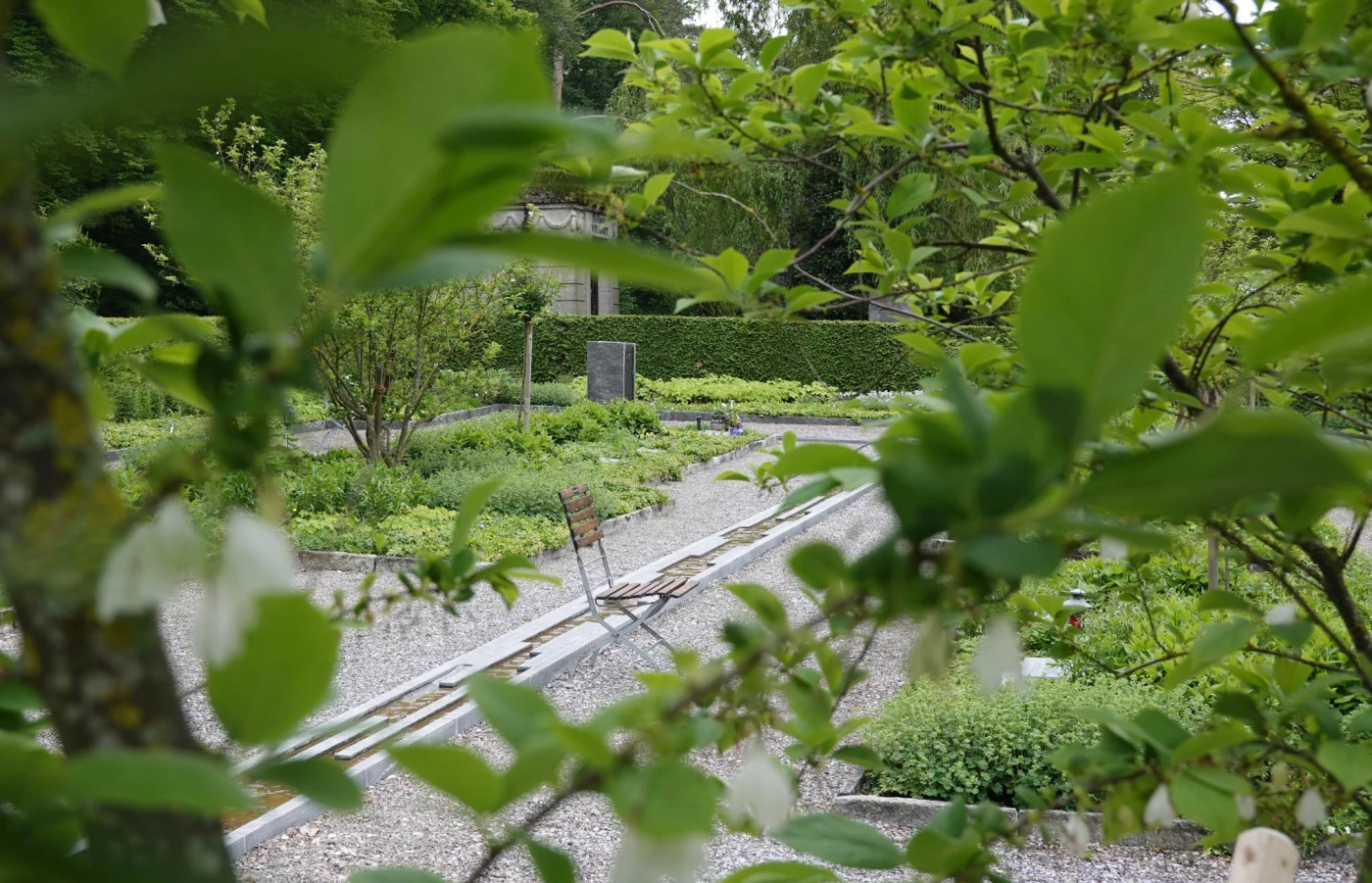 Landschaftsarchitektur Themengrabfeld Friedhof Rosenberg, Winterthur