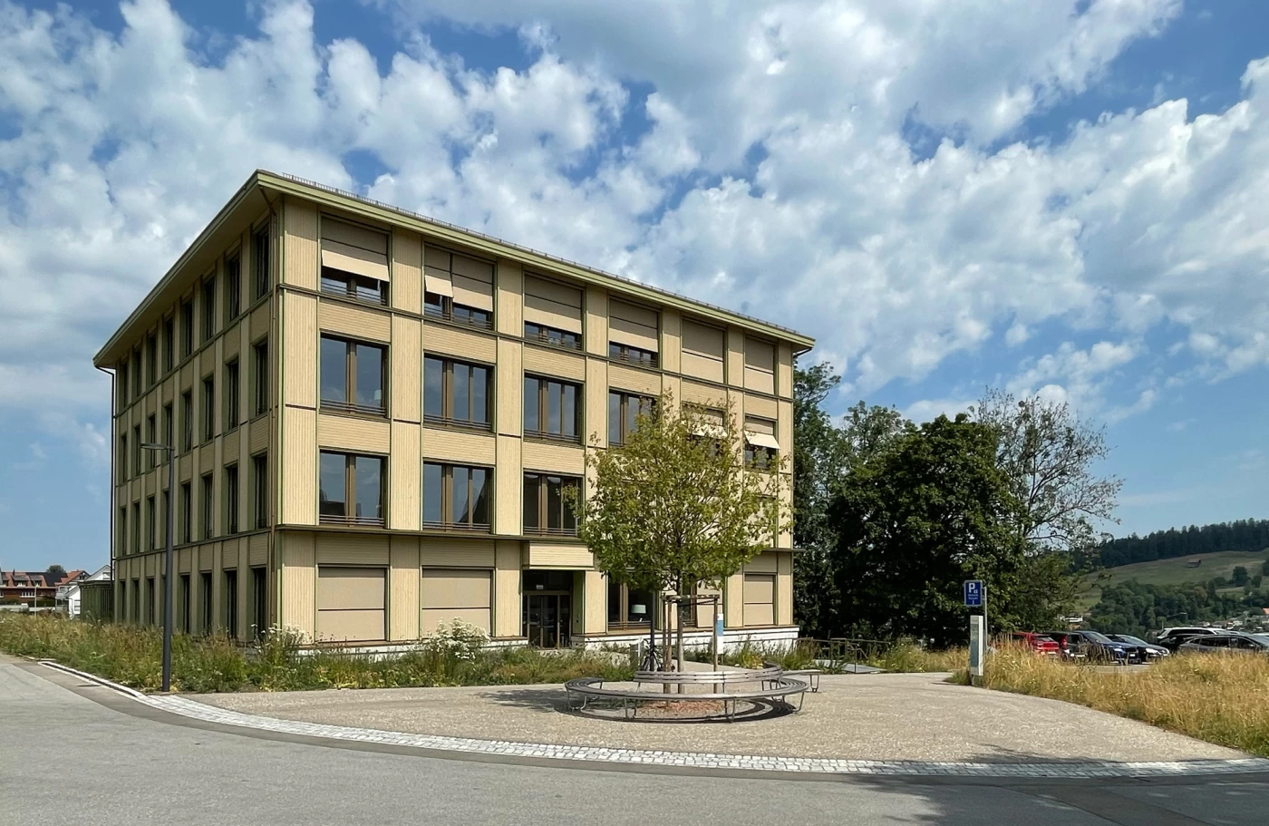 Landschaftsarchitektur Neubau Besucher- und Therapiezentrum (BTZ), Psychiatrisches Zentrum Appenzell Ausserrhoden (PZA), Herisau