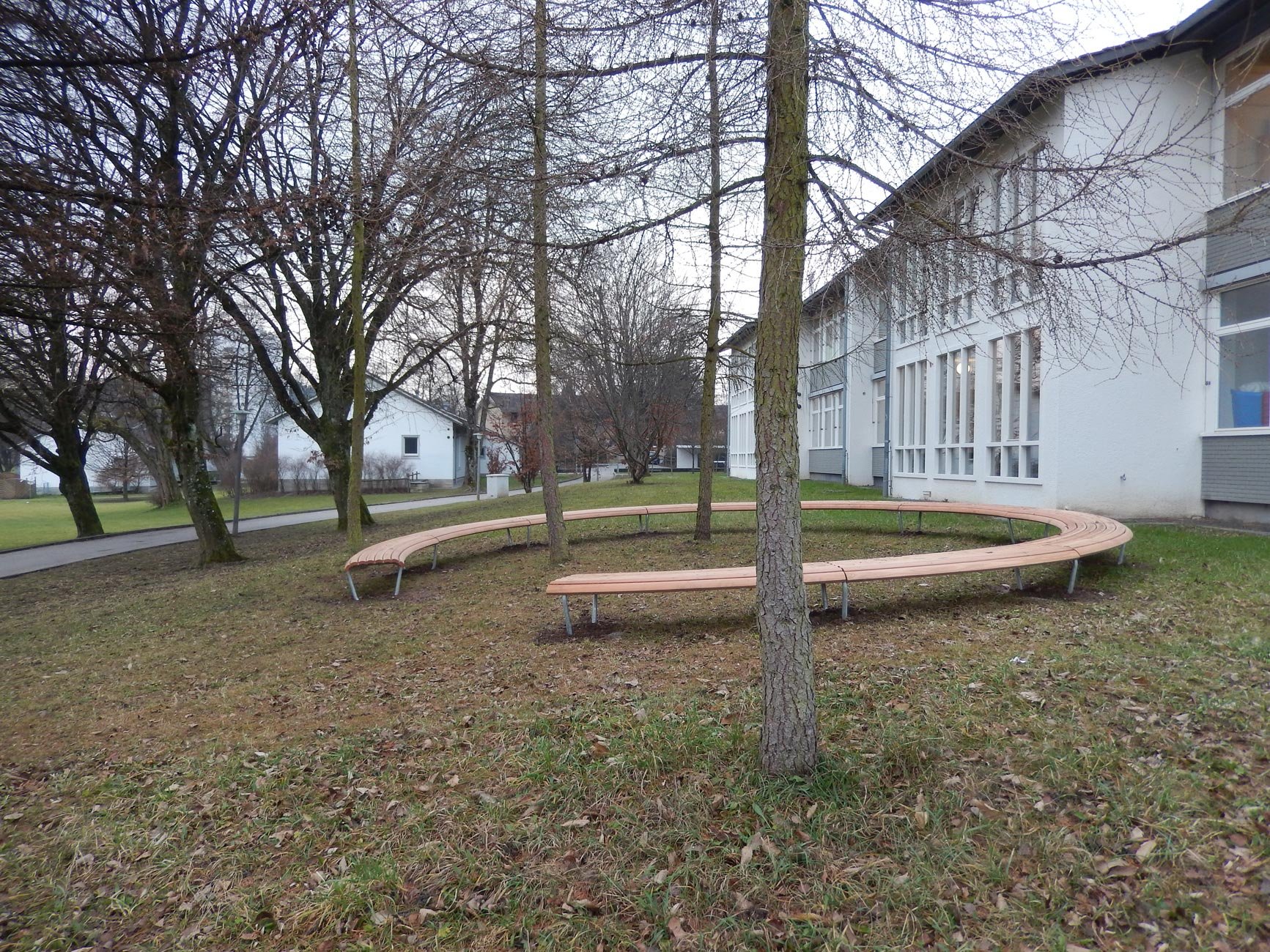 Spielbereiche Schulhaus Buchwiesen
