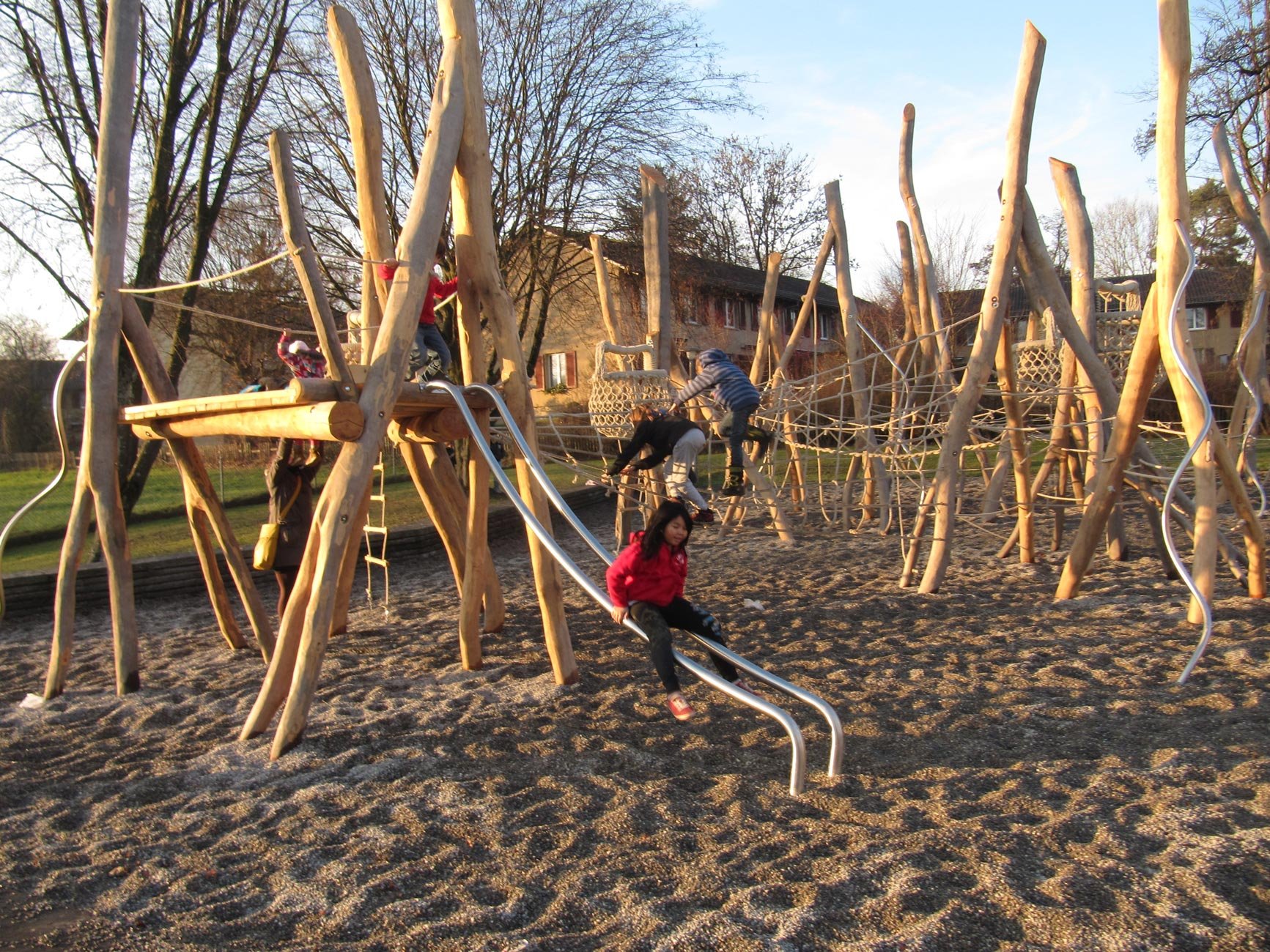 Spielbereiche Schulhaus Buchwiesen