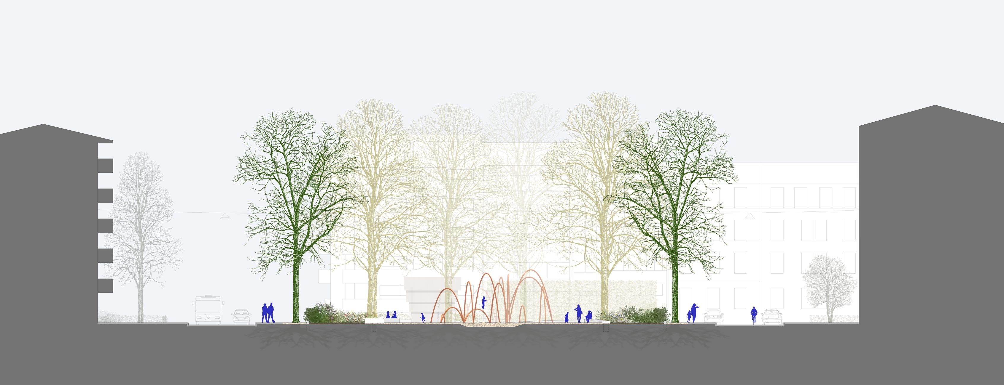 Umgestaltung Winkelriedplatz, Gundeldinger Quartier