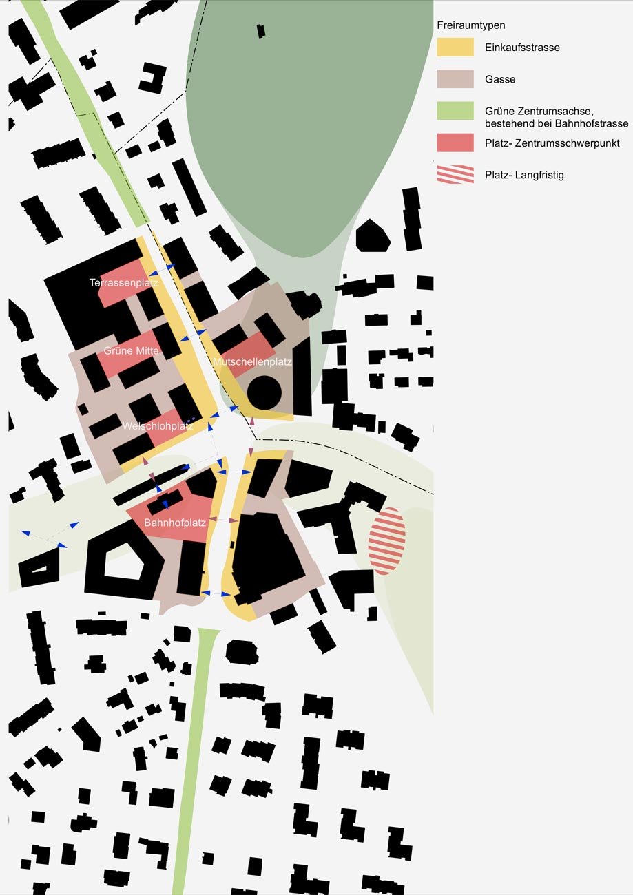 Masterplan Zentrum Mutschellen