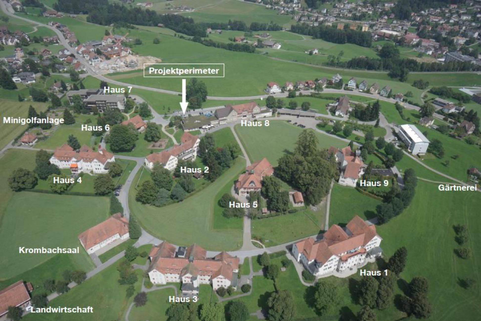Neubau Besucher- und Therapiezentrum (BTZ)