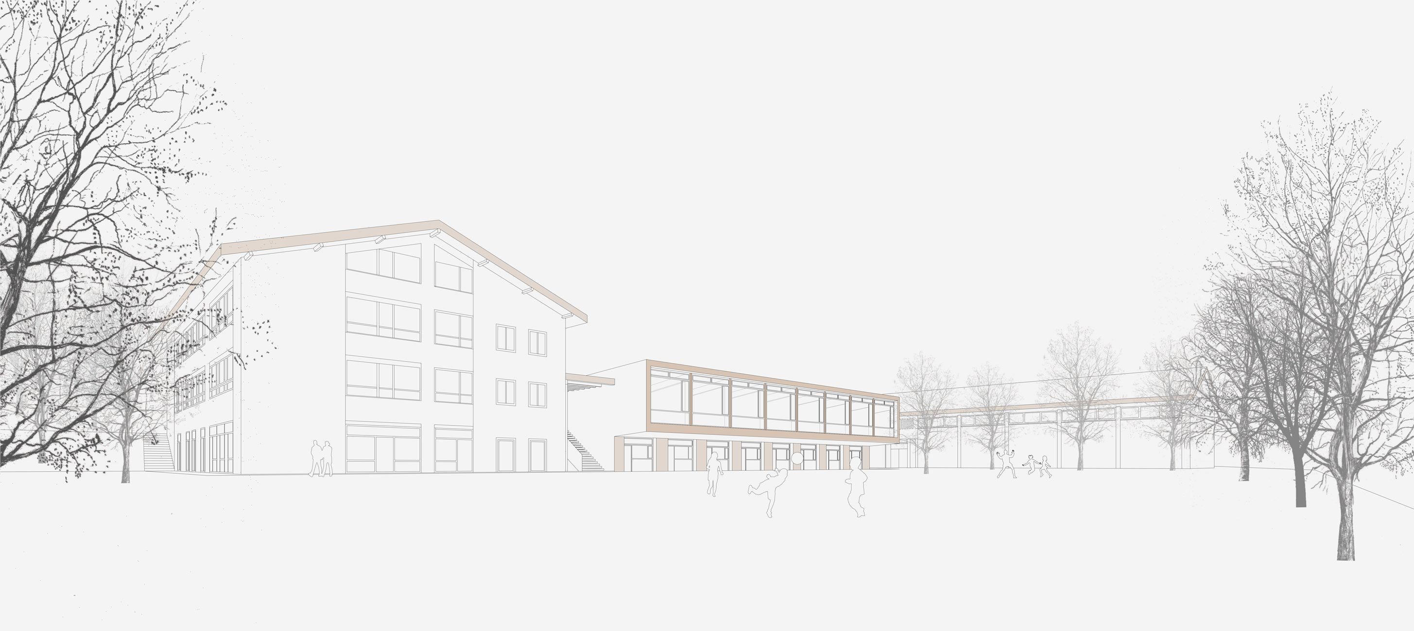Erneuerung und Erweiterung Schulanlage Gockhausen