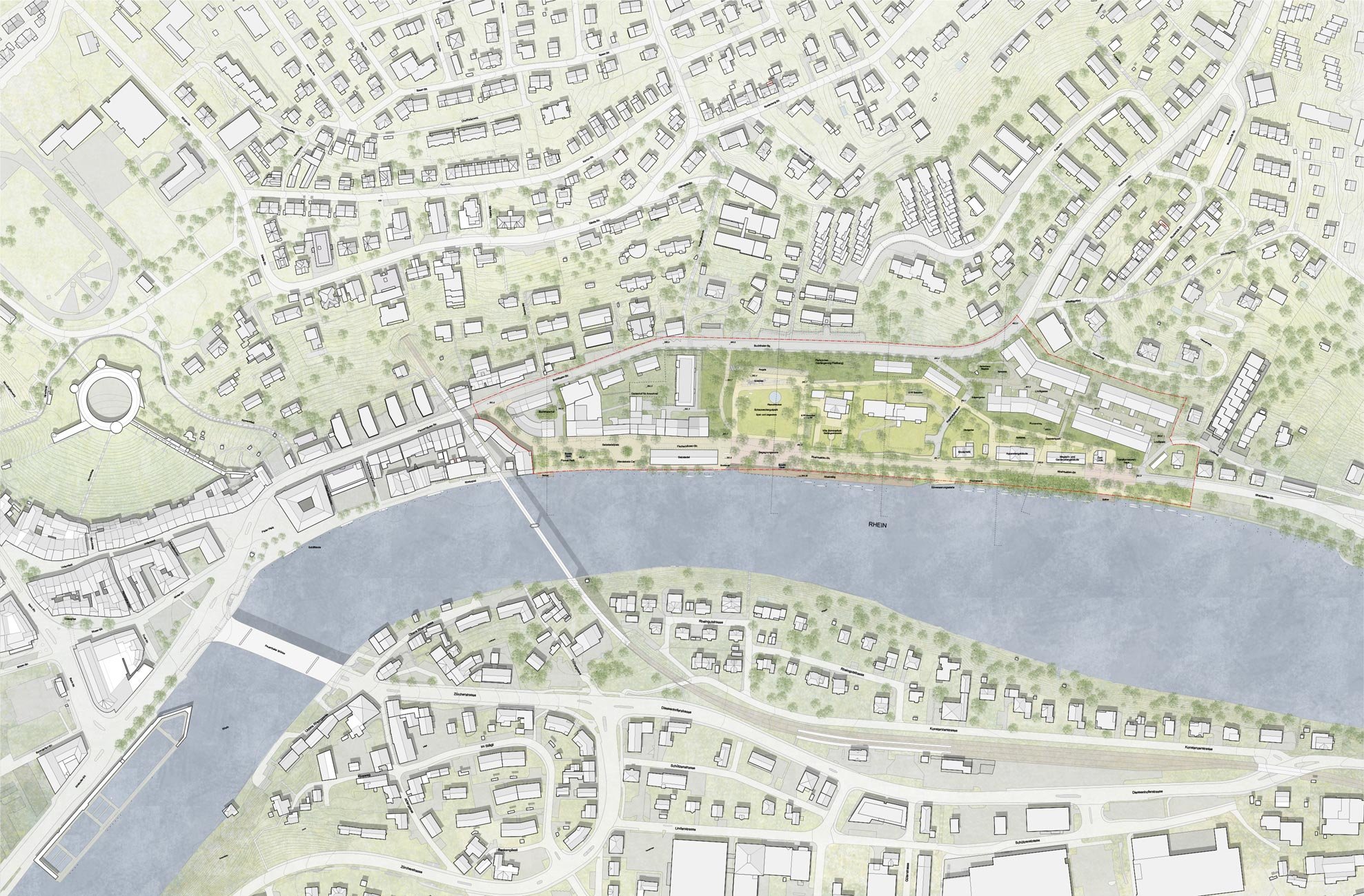 Städtebauliches Studienverfahren Rheinufer Ost
