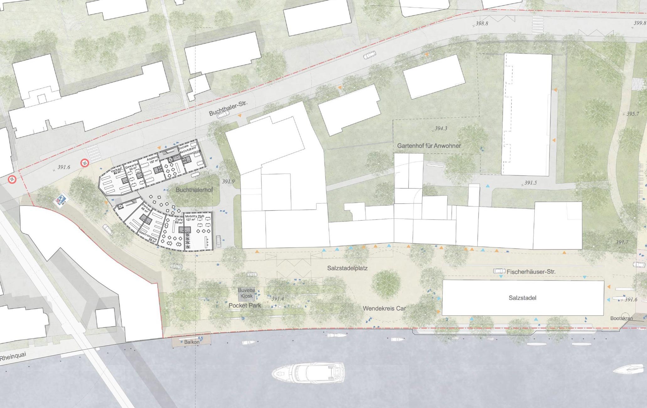 Städtebauliches Studienverfahren Rheinufer Ost